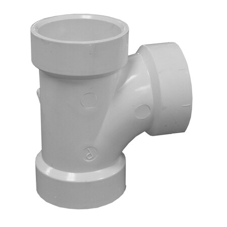 4 In. X 1-1/2 In. PVC Sanitary Tee